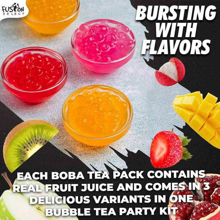 Fusion Select Boba Bursting Bobaz – Green Apple Flavor