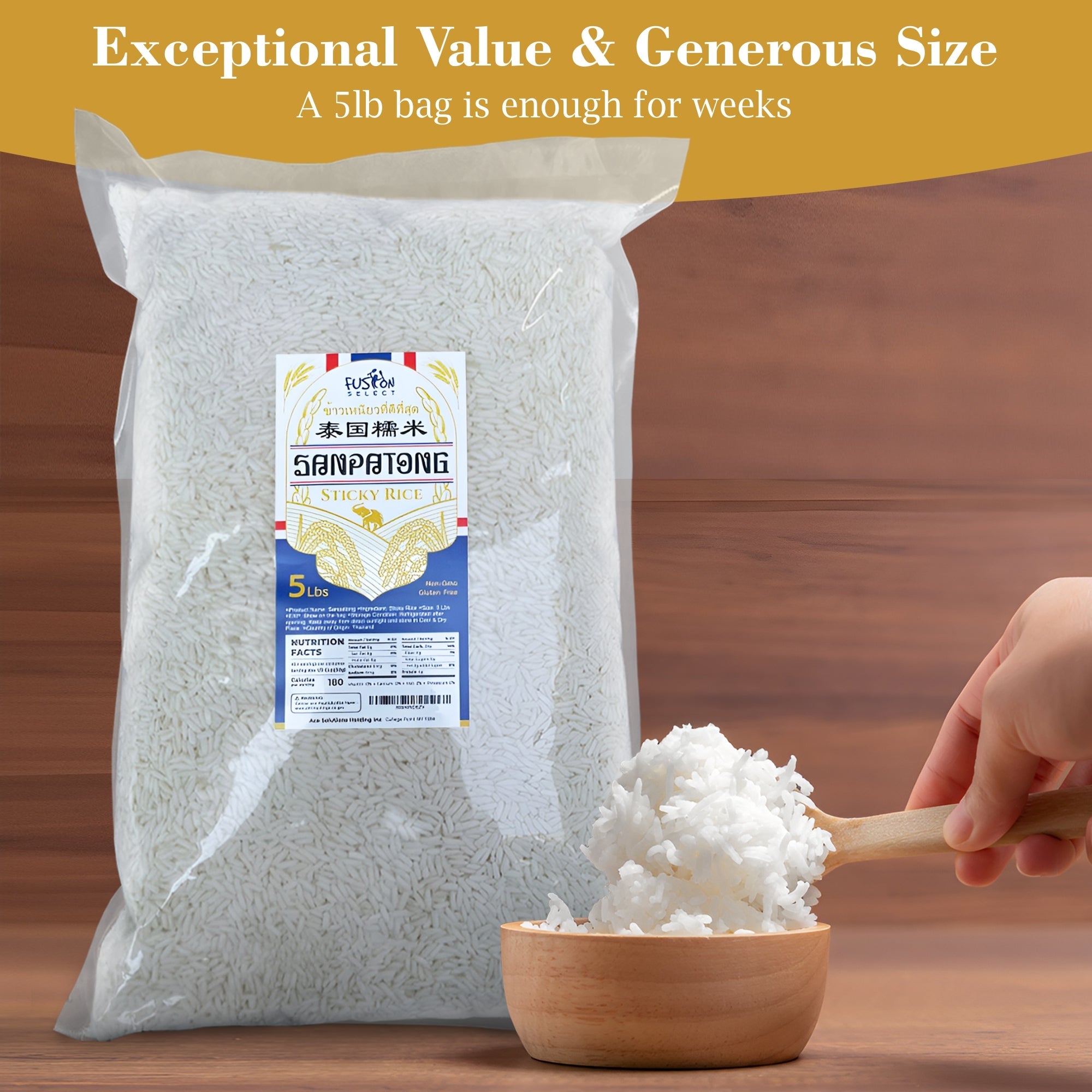 Fusion Select Sanpatong Thai Sticky Rice